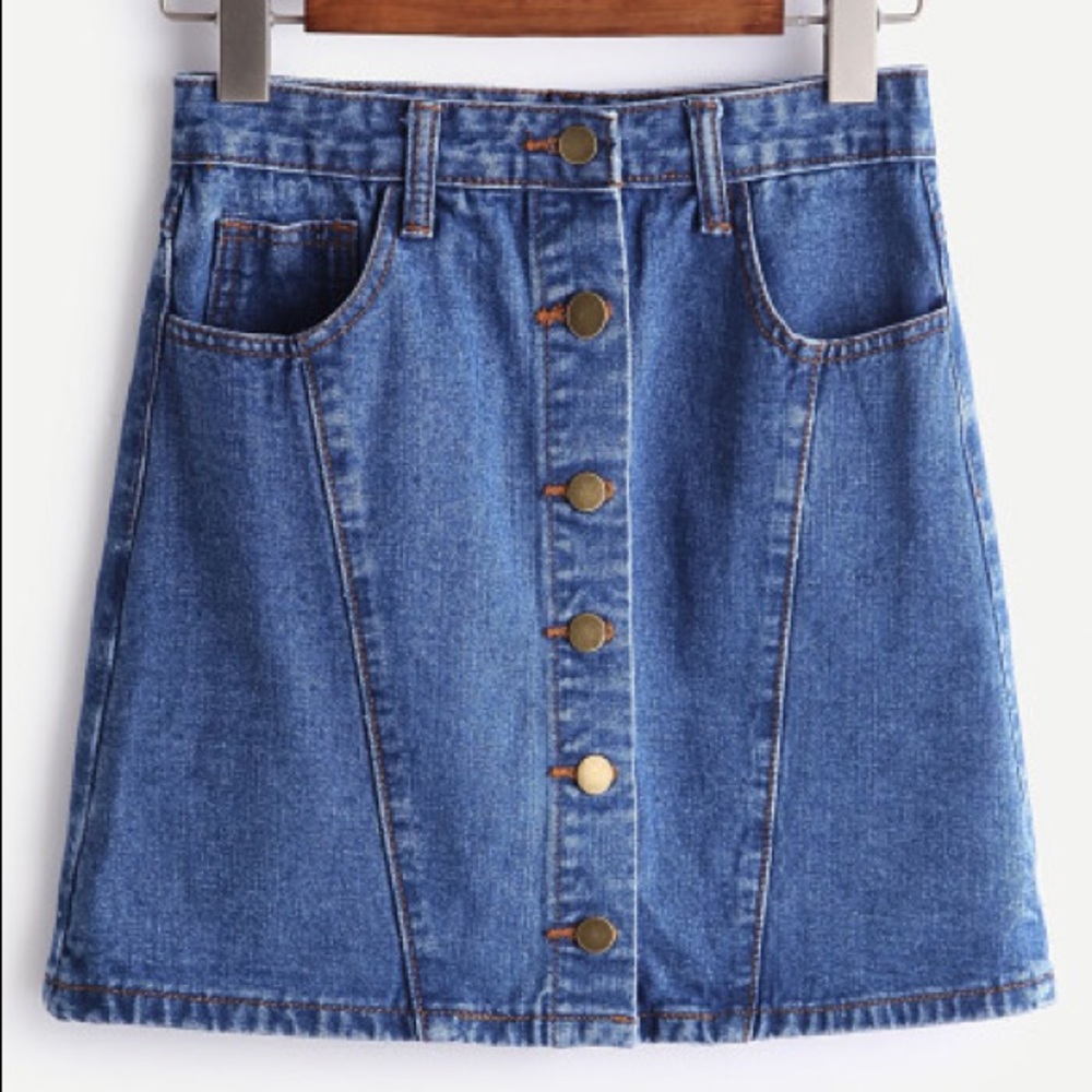 Jean skirt